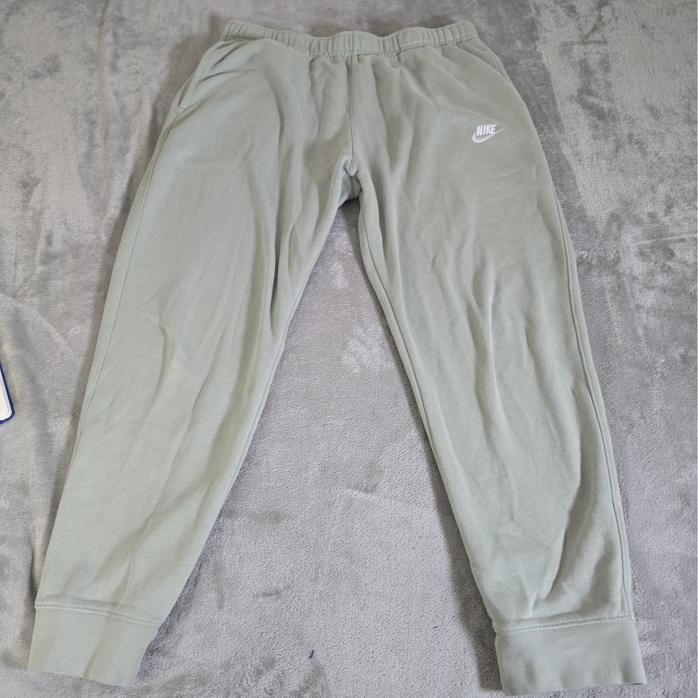 Nike Sweatpants Mens XL Sage  Sportswear Club Fleece Jogger Gray Casual